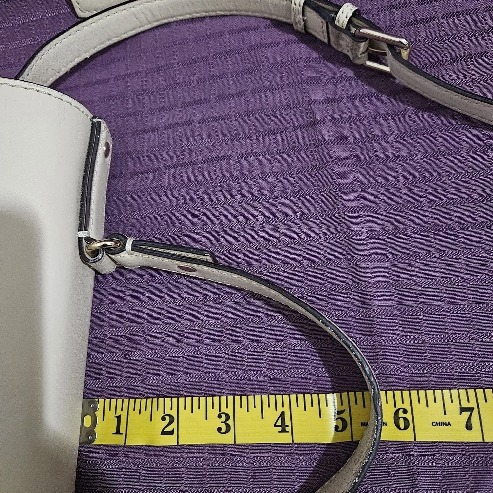 Kate Spade Cream Leather Satchel/Crossbody